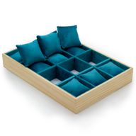 Pladanj za Prikaz s Dvanaest Odjeljaka i Jastučićima 35x24 cm