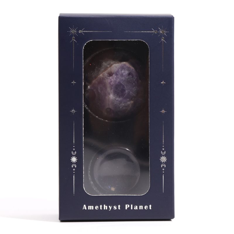 Ametist na Solarnom Goldstone Postolju - 40mm (30x15mm)
