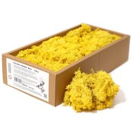 Kvalitetna Dekorativna Mahovina - Žuta - 635g Kutija