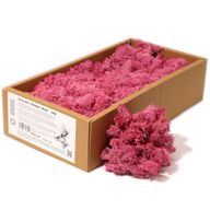 Kvalitetna Dekorativna Mahovina - Ružičasta - 635g Kutija
