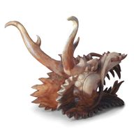 Skulptura Zmajeve Glave u Stvarnoj Veličini - 30cm