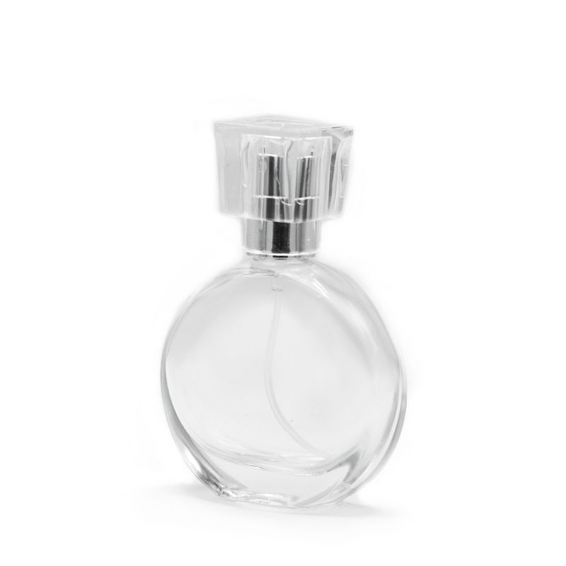 30ml Ovalna Bočica, Srebrni Sprej i Kristalni Poklopac