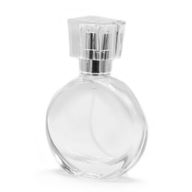 50ml Ovalna Bočica, Srebrni Sprej i Kristalni Poklopac