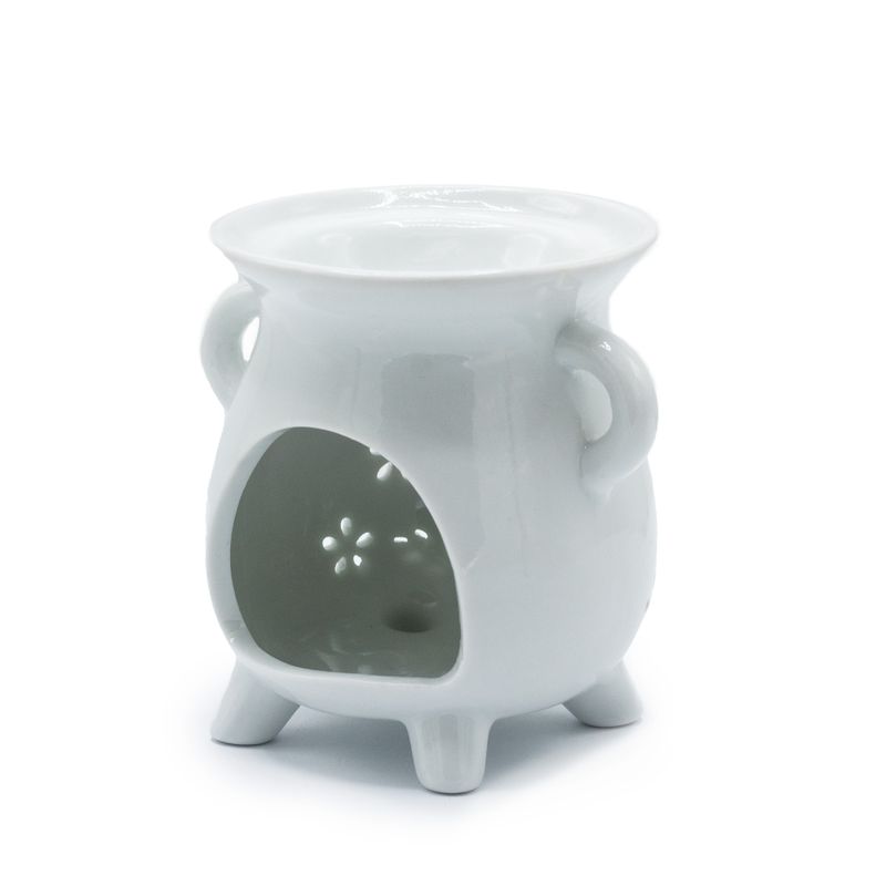 Kotlić Aroma Lampa - Sova - Bijela