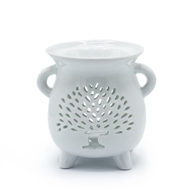 Kotlić Aroma Lampa - Drvo Života - Bijela