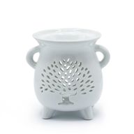Kotlić Aroma Lampa - Drvo Života - Bijela