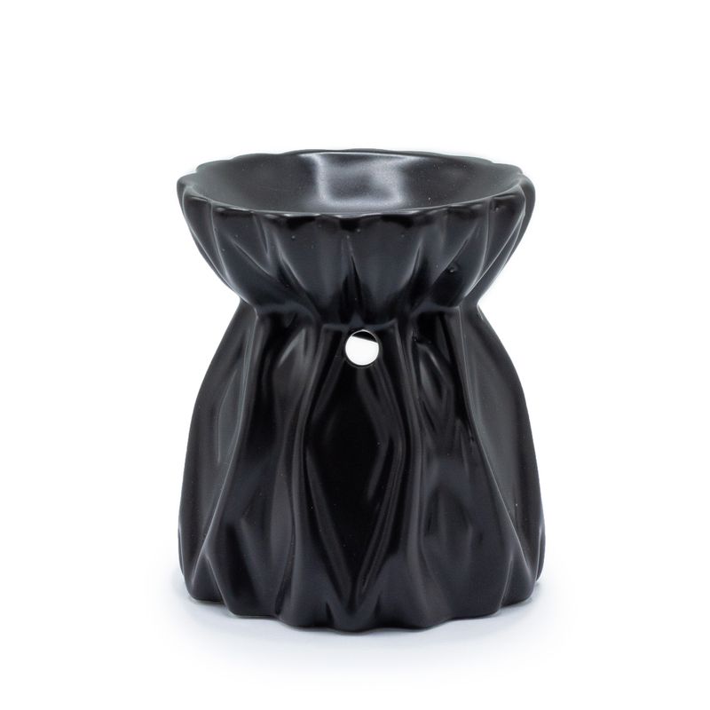 Geometrijska Aroma Lampa - Crna