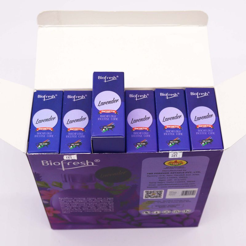 Biofresh Povratni Mirisni Čunjići (40 kom.) - Lavanda
