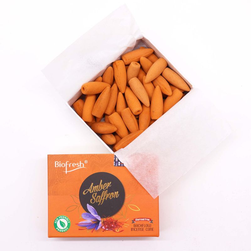 Biofresh Povratni Mirisni Čunjići (40 kom.) - Jantarni Šafran