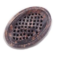 Posuda za Sapun i Ocjeđivač od Steatita - 11x8cm - Klasični Oval