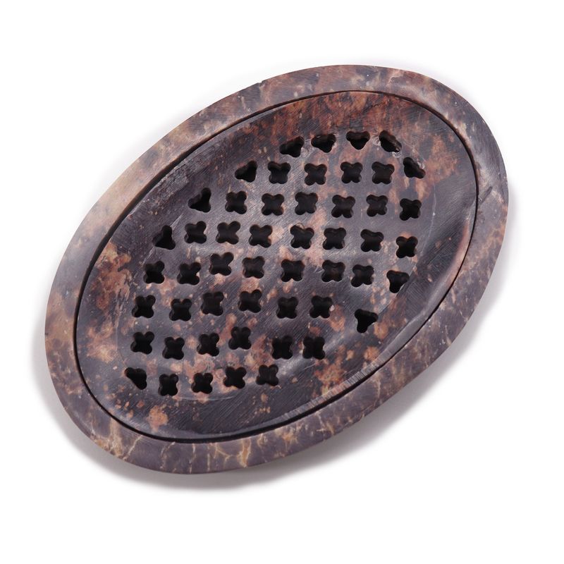 Posuda za Sapun i Ocjeđivač od Steatita - 11x8cm - Klasični Oval