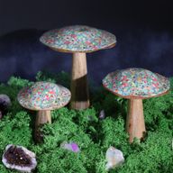 Srednja Gljiva - 15 cm - Uzorak Mediteranskih Pločica