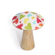 Mala Gljiva - 10 cm - Pastelna Srca