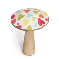Srednja Gljiva - 15 cm - Pastelna Srca
