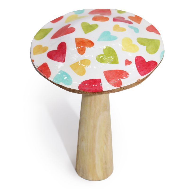 Velika Gljiva - 20 cm - Pastelna Srca