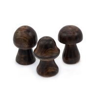 Mini Set od 3 Držača za Mirisne Štapiće u Obliku Gljiva (8 cm 7 cm 6,5 cm)