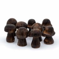 Mini Set od 3 Držača za Mirisne Štapiće u Obliku Gljiva (8 cm 7 cm 6,5 cm)