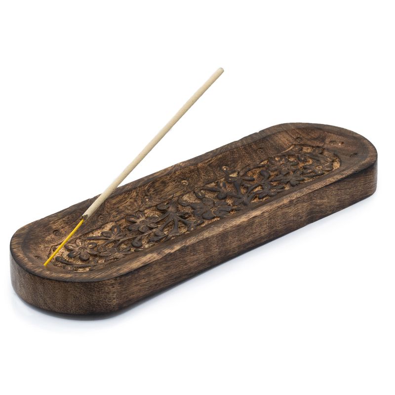Veliki Držač za Mirisne Štapiće 30x10cm - Cvjetni Dizajn