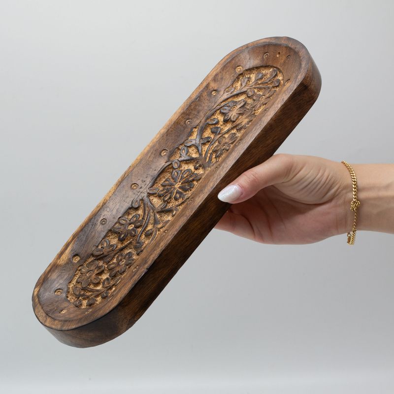 Veliki Držač za Mirisne Štapiće 30x10cm - Cvjetni Dizajn