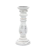 Klasični Stalak za Svijeće - Vintage Bijela - 30x10cm - Srednji