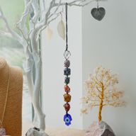 Viseći Privjesak s Čakra Kamenjem - Hamsa