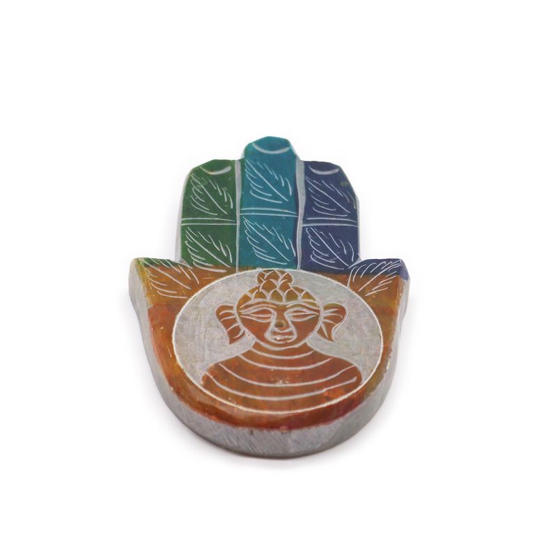 Hamsa Stalak od Steatita za Mirise 9x6 cm - Buda