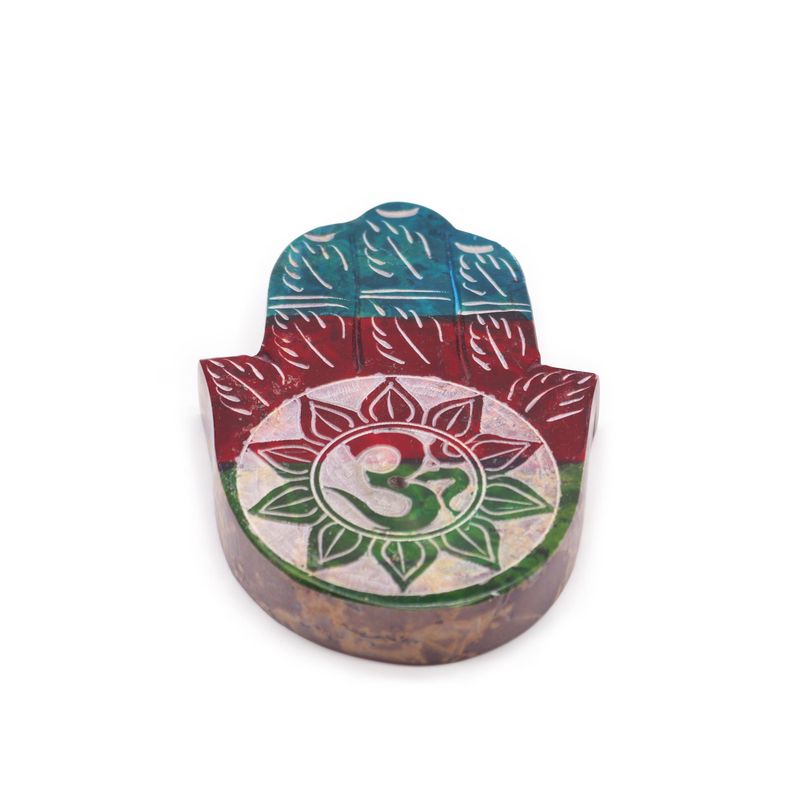 Hamsa Stalak od Steatita za Mirise 9x6 cm - OM