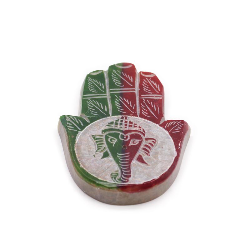 Hamsa Stalak od Steatita za Mirise 9x6 cm - Ganesha