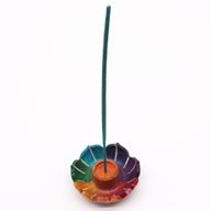 Lotosov Cvijet Stalak od Steatita za Mirise 7.5x2.5 cm - Boje Čakri
