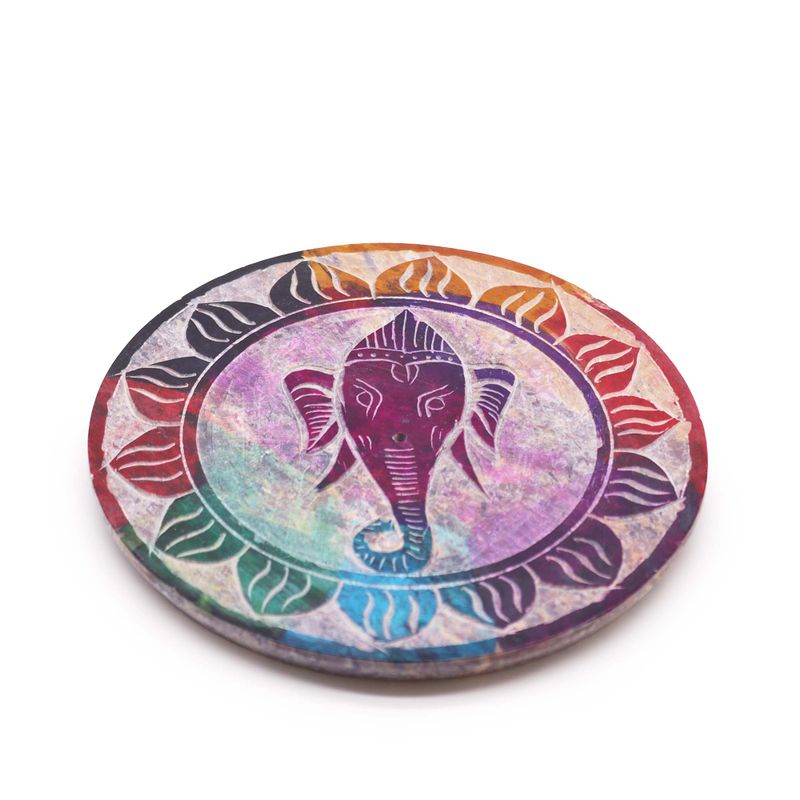 Disk Stalak od Steatita za Mirise 8 cm - Ganesha