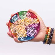 Disk Stalak od Steatita za Mirise 12 cm - 7 Cvjetova Života