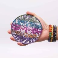 Disk Stalak od Steatita za Mirise 12 cm - 6 Sretnih Slonova