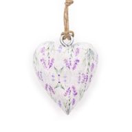 Velika Drvena Ukrasna Srca - Lavanda