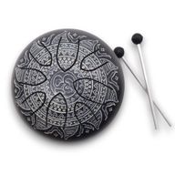 Čelični Bubanj s Jezikom Ugravirana Mandala - 16cm