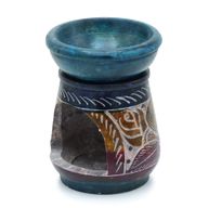 Mala Aroma Lampa od Steatita u Boji 8 cm - Cvijet