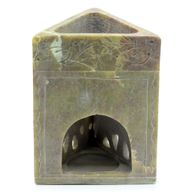Trokutna Aroma Lampa od Steatita 11x9 cm - Slon