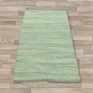Indijska Ručno Tkana Pamučna Stazica - 50x90 cm - Aqua