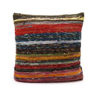 Tkane Navlake za Jastuke - 40x40cm - Zemljano Zelena
