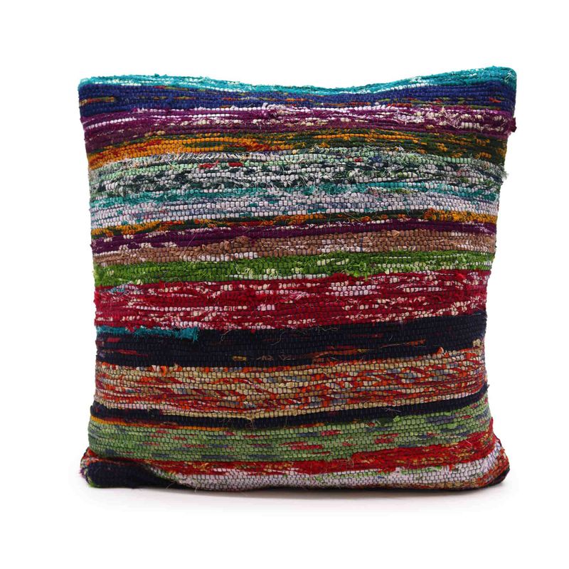 Tkane Navlake za Jastuke - 40x40cm - Akvamarin Plava