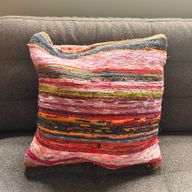 Tkane Navlake za Jastuke - 40x40cm - Akvamarin Plava