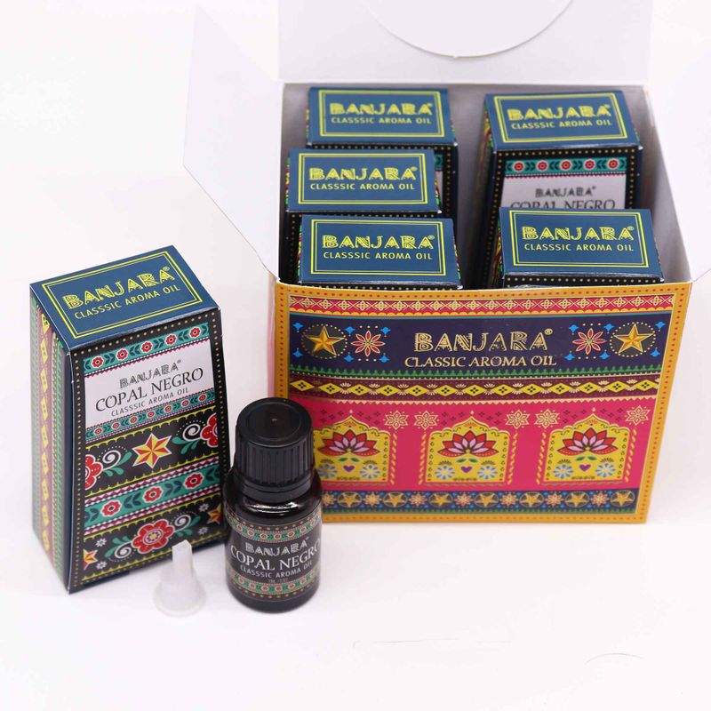 Banjara Indijsko Mirisno Ulje 10 ml - Crni Kopal