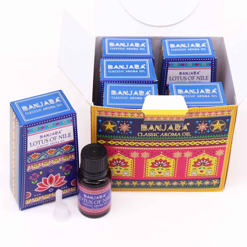 Banjara Indijsko Mirisno Ulje 10 ml - Lotus Nila