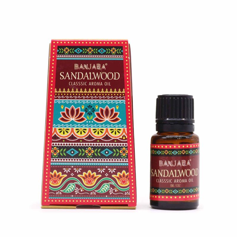 Banjara Indijsko Mirisno Ulje 10 ml - Sandalovina