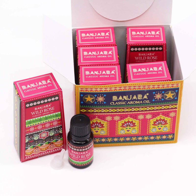 Banjara Indijsko Mirisno Ulje 10 ml - Divlja Ruža