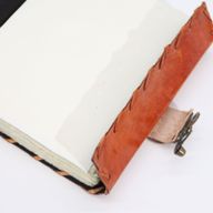 Svijetlo Smeđi Dnevnik - Zlo Oko - 160 Listova S Rubovima - 20x15 cm