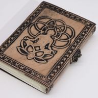 Buda - Ezoterični Dnevnik - Smeđa - 200 stranica Prošiveni Rub - 17.5x12.5x3cm