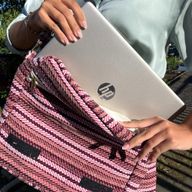 Meka Banjar Torba za Laptop - Svijetlo Ružičasta