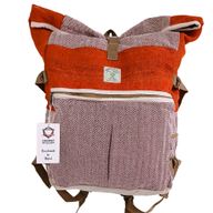 Rolo Ruksak za Planinarenje od Konoplje – Sunset Orange