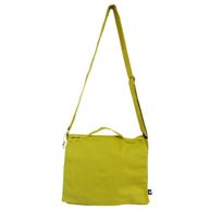 Platnena Torba za Laptop s Remenom - Mustard