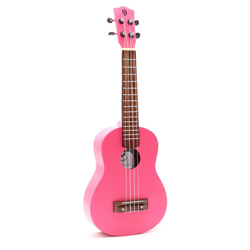Ručno Izrađeni Ukulele – Svijetlo Ružičasta Završna Obrada (4 Žice)